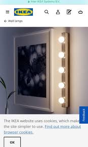 Ikea Vanity Lights Home Furniture Home Decor On Carousell