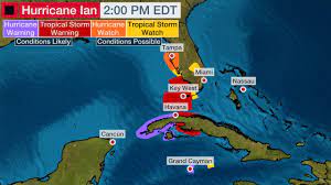 Hurricane Ian Heads Toward Potentially ...