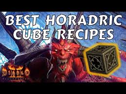 best horadric cube recipes diablo 2