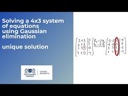 Linear Algebra Solving A 4x3 System
