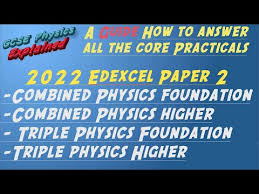 2022 Physics Exam Equations List Grade