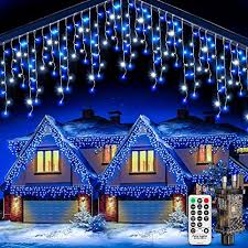 Outdoor Icicle Lights 10m
