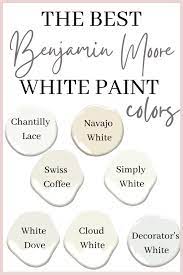 benjamin moore white paint colors