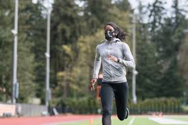 running with an alude mask science