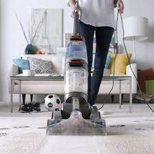 vax dual power carpet cleaner grey