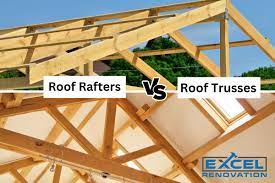 rafters vs trusses comparison uses