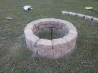 For square fire pit, you just need to place the blocks evenly side by side. Pin On Gardens