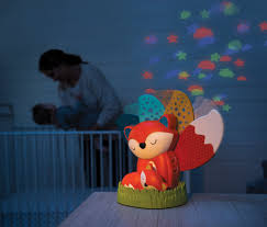 Musical Soother Night Light Projector Go Gaga Infantino
