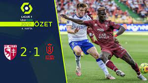 Metz - Reims Fransa Ligue 1 4 .Hafta 2020/2021 maç özetleri