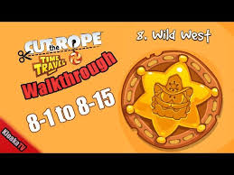 cut the rope time travel 8 11 wild west