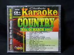 Details About Chart Busters Cdg Karaoke Country Hits Of March 2005 60336