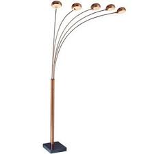 Contemporary Floor Lamps 95 Tall 5 Light Arch Floor Lamp In Bronze Lite Source Ls 9485m Brz