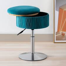 teal vanity stool vanity chair for