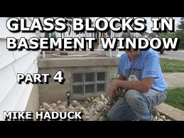 Glass Blocks In Basement Window Part 4