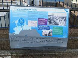 falmouth docks historical marker