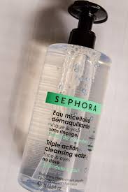 sephora triple action cleansing water