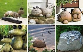 Diy Garden Decorating Ideas With Rocks
