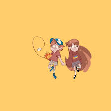 mabel pines yellow background