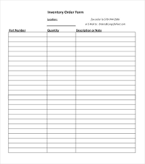 10 Inventory Sheet Templates Free Printable Excel Pdf Formats