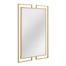 Free delivery and returns on ebay plus items for plus members. Indrani Gold Finish Frame Rectangular Wall Mirror By Inspire Q Bold