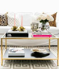 How To Style A Glass Top Coffee Table