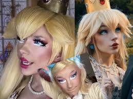 famous princess peach makeup