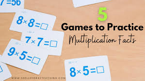 5 fun multiplication games to practice