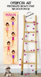 Personalized Growth Chart Kids Gift Kids Height Chart