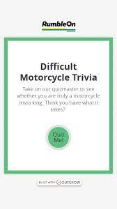 Buzzfeed staff the more wrong answers. Test Your Motorcycle Knowledge With This Difficult Quiz