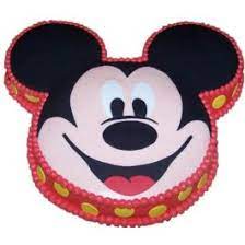 mickey mouse face cake theme based