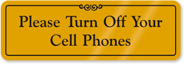 Turn Off Cell Phone Signs Smartsign