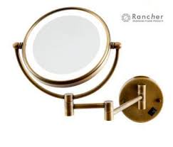bronze color led mirror buhania