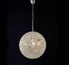 Crystal Ball Globe Pendant Lamp Bar