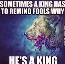 Image result for A Lion doesnâ€™t have to roar to let everyone know heâ€™s a Lion. Even when he purrs, the whole jungle knows heâ€™s the king.   