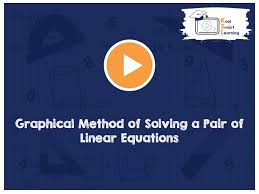 Graphical Method Of Solving A Pair Of