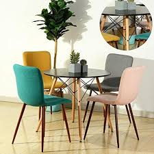 Coffee tables should be about the same height as your sofa cushions. Amazon Com Kitchen Dining Table Round Coffee Table Black Collection Modern Leisure Dining Table In Kitchen Round Coffee Table Modern White Round Coffee Table