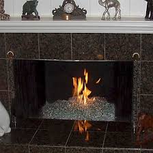 Fireplace With Fire Crystals
