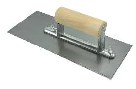 cca adhesive notched trowel complete