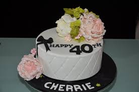 Happy birthday for 40th birthday. Ideas About 40th Birthday Cake For Her