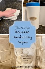 how to make reusable disinfecting wipes