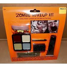 halloween zombie makeup kit grease