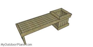 2x4 Planter Bench Plans Myoutdoorplans