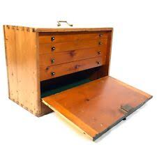 wooden tool cabinet in collectable