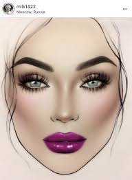 Pin By Stephanie Cole On Make Up In 2019 Makeup Drawing