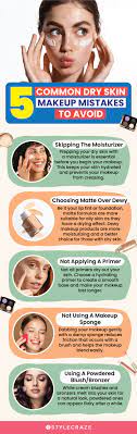 best ways to apply makeup to dry skin