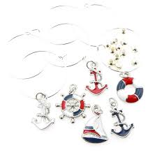 Colourful Wine Glass Charms Kit
