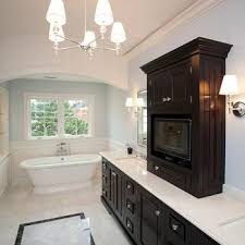 Bathroom Vanity With Center Tower