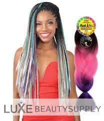 Rastafri Kanekalon Colored Braiding Hair Highlight Jumbo Braid