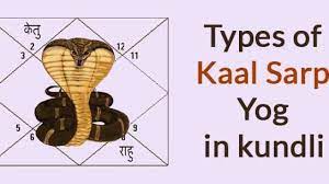 types of kaal sarp yog in kundli kaal