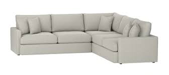 Bassett Allure Fabric 3pc Laf Sofa